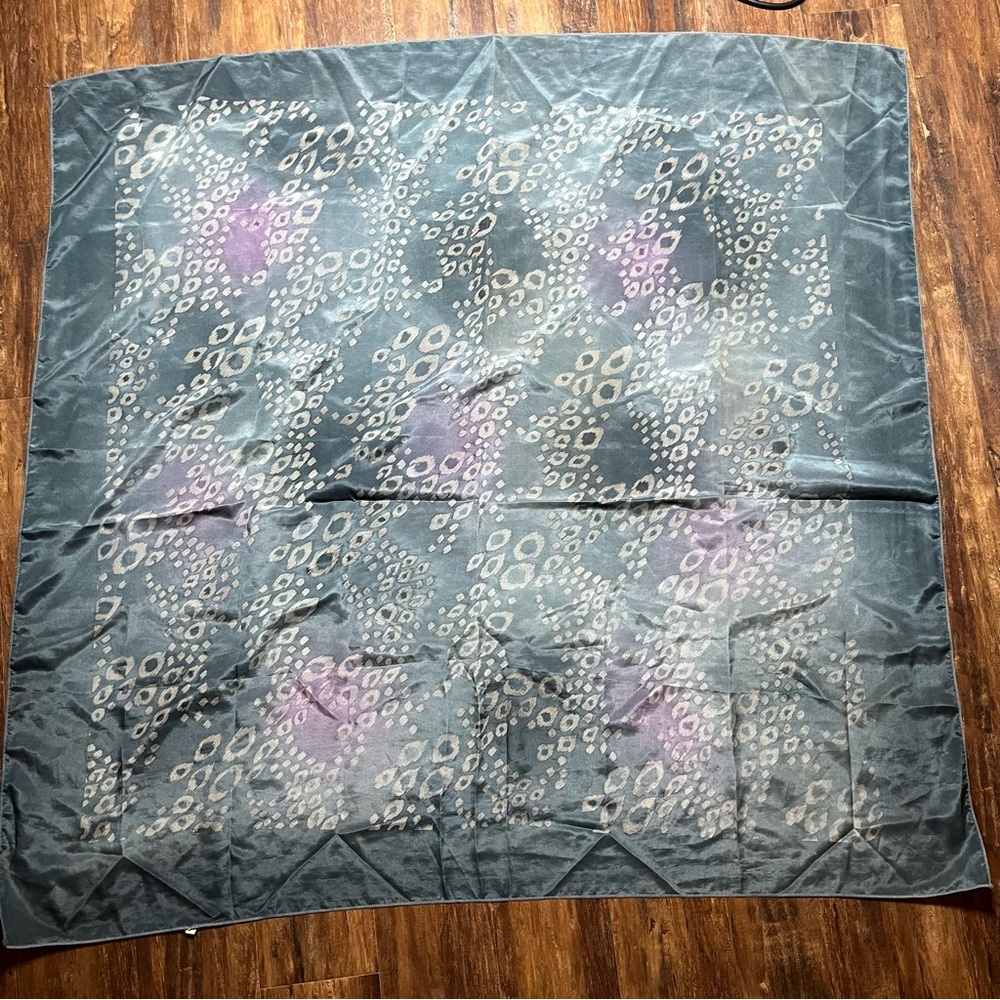 Silk Scarf Ombré Leopard